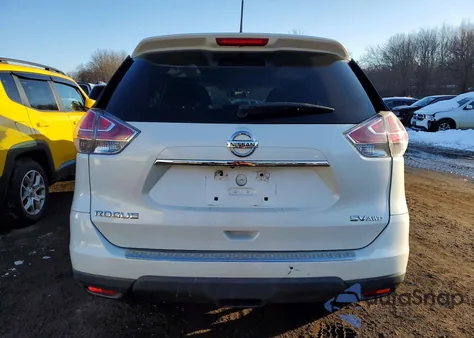 2015 Nissan Rogue S из США, поврежденный, VIN 5N1AT2MV2FC763315